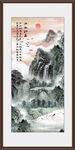 玄关山水画