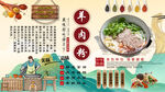 羊肉粉背景墙