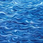 蓝色波浪纹理背景图案