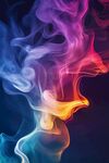 梦幻彩色烟雾艺术画面
