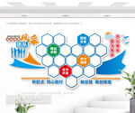 企业风采文化墙设计展示