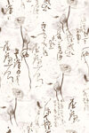 水墨花卉书法背景图