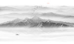 水墨山水画