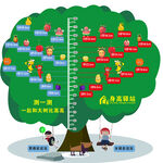 大树身高图