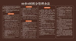 乡镇积分管理销管理办法细则展示