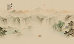 意境国画山水画