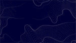 深蓝色线条抽象波浪图案