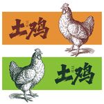 矢量土鸡