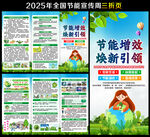 2025年全国节能宣传周三折页