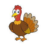 可爱卡通火鸡形象