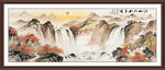 大厅山水画