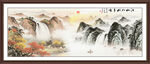 大厅山水画