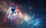 宇宙太空人星空壁画壁纸