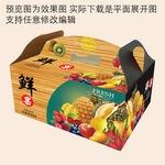 鲜果手提盒