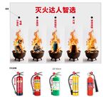 灭火器活动展板