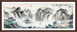 聚宝盆风水画