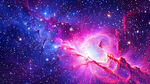 美丽梦幻星空背景