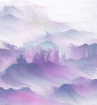 梦幻水墨山水图景