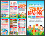 防中暑三折页