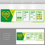 心灵驿站制度展板文化墙