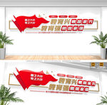 教育强国学校党建文化墙