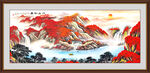 鸿运当头国画