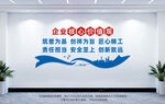 建筑企业价值观文化墙