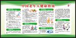 老年人健康指南宣传栏