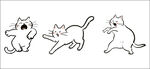 三只小猫简笔画