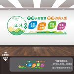 图书馆文化墙标语