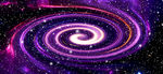 紫色旋涡星空吊顶