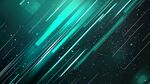蓝绿科技感线条动态背景