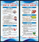 心梗救治日展架