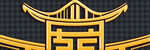中式传统屋檐建筑标志