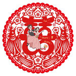 结婚窗花