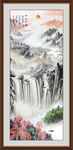 玄关山水画