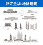 浙江金华地标建筑