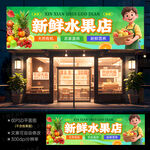 水果店招牌