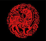 马年窗花