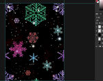 雪花效果图