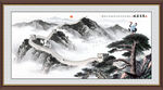 万里长城国画