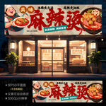 麻辣烫门头