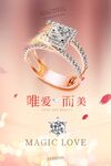 钻戒海报