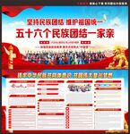 56个民族团结一家亲