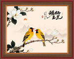国画黄鹂