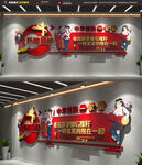 民族团结 党建文化墙