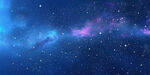 蓝色星空图