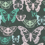 梦幻蝴蝶图案背景