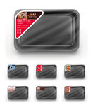 商超生鲜盒子不干胶贴纸