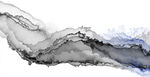 水墨抽象线条艺术画面